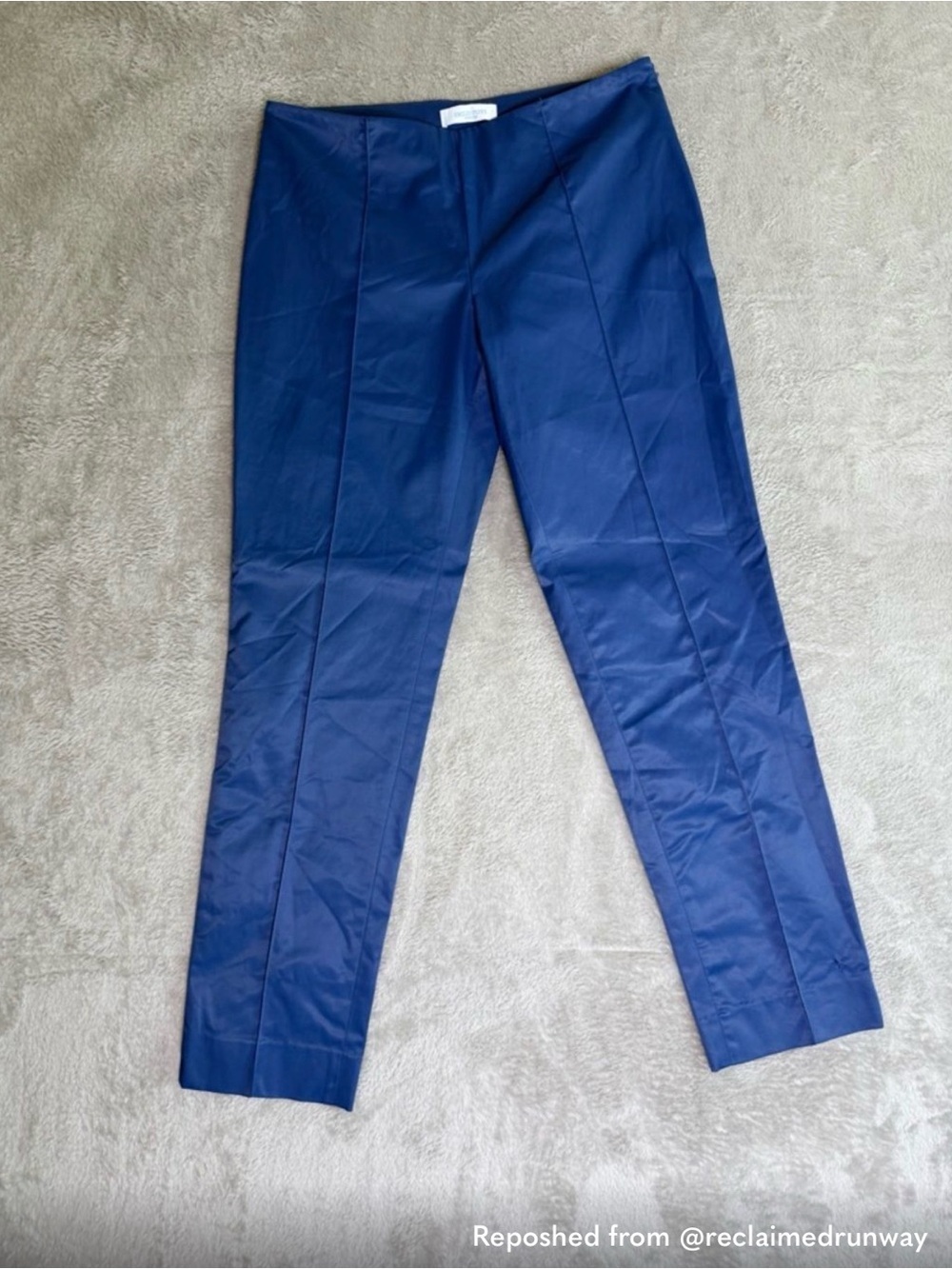 Emilio Pucci Royal Blue Slim Trousers
